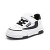 2025 Little White Shoes Classmate Casual Sports Shoes New Boys Children Wear-resistant Girls Leather Soft Baseplate Shoes