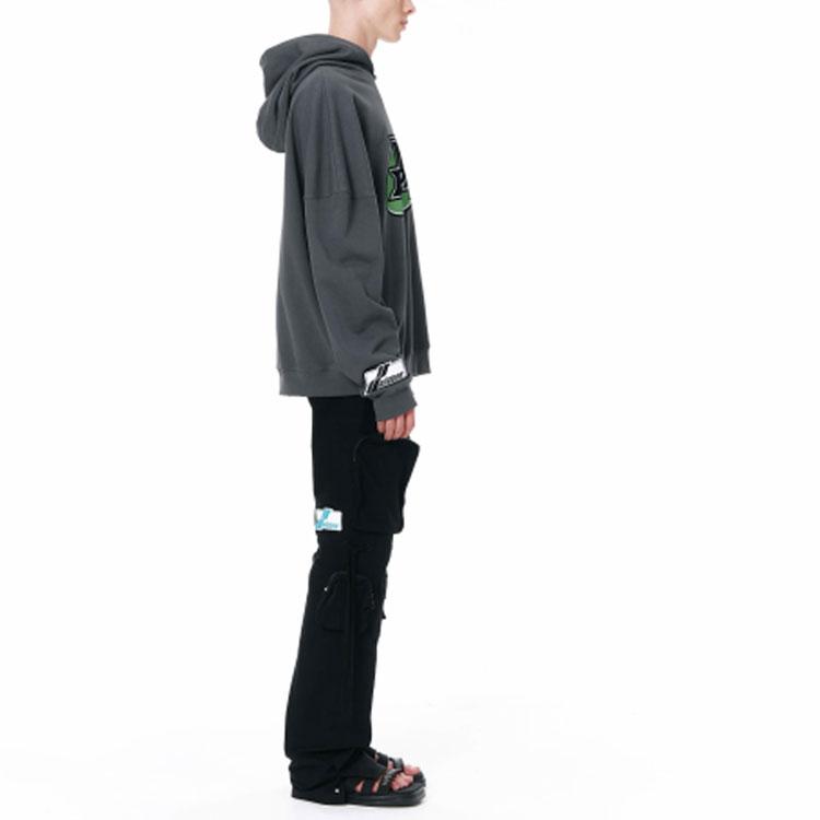 WE11DONE Sweatshirt Unisex Dark Gray WD-TH1-22-647-U-CH