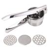 Kitchen Potato Ricer With 3 Interchangeable Discs Professional Stainless Steel Potato Press Masher