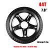 Для Bafang BBS01/BBS01B/BBS02/BBS02B Mid Motor Chain Wheel Chainring 44T 46T 48T 52T Electric Bicycle Conversion Part Accessories