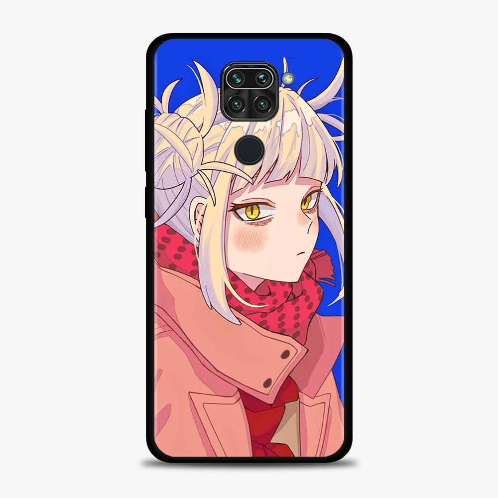 Чехол для Xiaomi Redmi Note 11 10 9 8 7 Pro Max 9T 8T 9S, чехол для Redmi 10 9 8 9C 9A 8A 7A My Hero Academia Girl TOGA Himiko