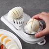 Multifunctional Egg Slicer Stainless Steel Manual Preserved Egg Slicer Egg Slicer All-in-one Preserved Egg Divider