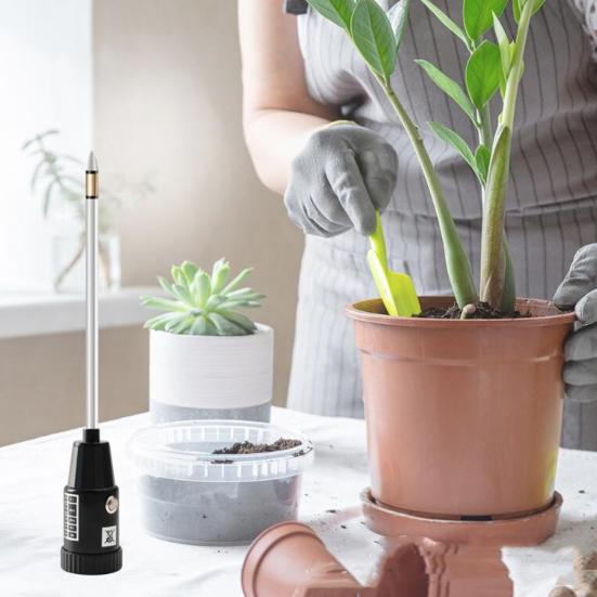 Измеритель влажности почвы Измеритель влажности почвы PH Точное обнаружение Измеритель теста почвы Автономный гигрометр Датчик для садоводства и сельского хозяйства