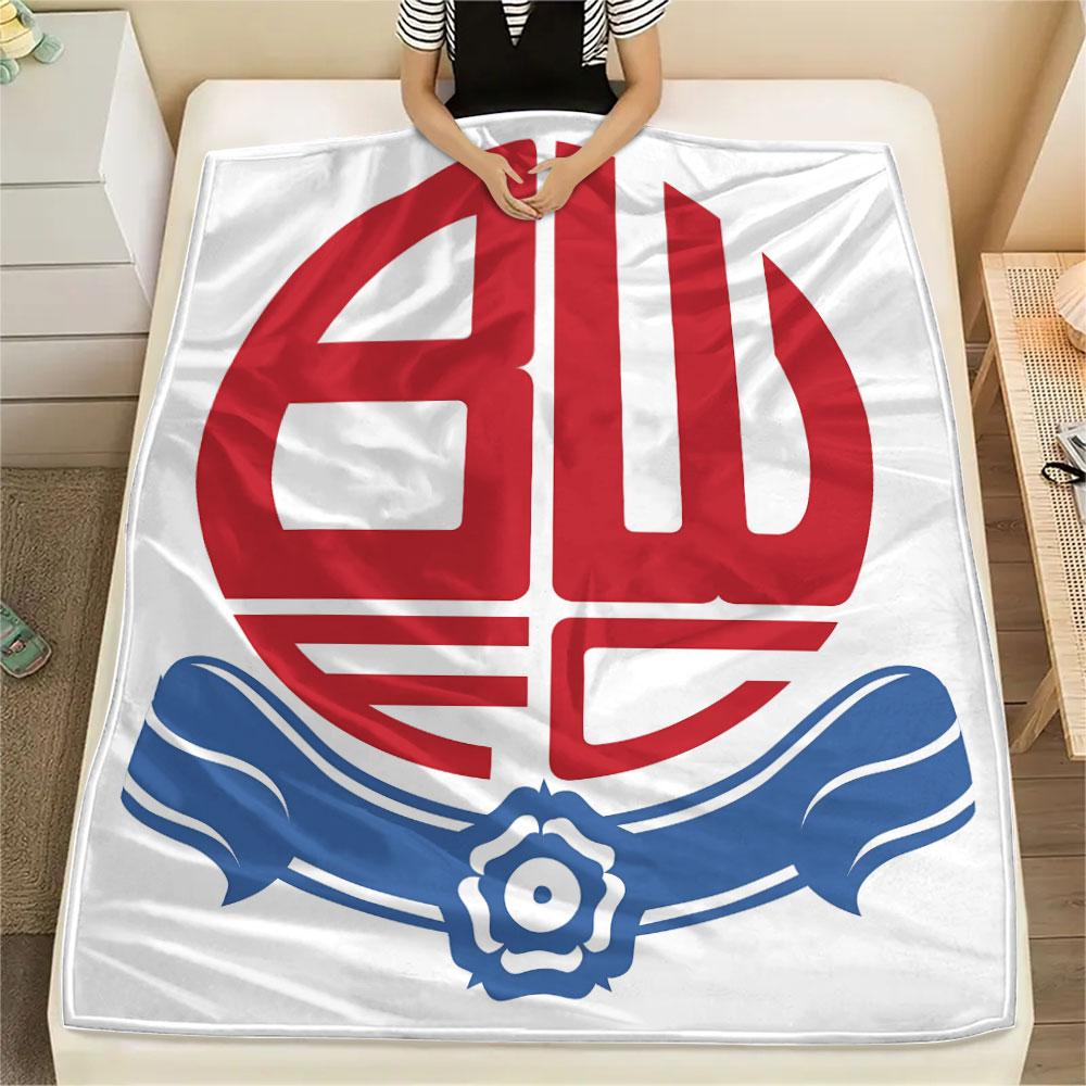Bolton poster Blanket, High quality Comfortable for All Seasons, Home Decor, Warmth and Comfort