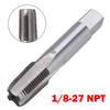 Tap Taper Pipe Tap Taper Thread Tap 1/8- 27 HSS High Speed Steel Manual Tools NPT NPT1 Tap Standard Hand Tools
