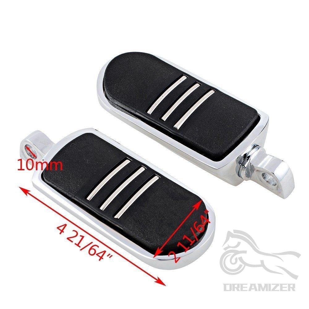 Мотоциклетные 32 мм 1-1/4 "дорожная защита двигателя, длинные угловые подножки, крепление для Harley Dyna Fat Bob Softail Sportster XL1200