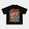 Street Fighter 2 Видеоигра Ретро Графическая Футболка Унисекс С Коротким Рукавом S-5XL Унисекс Футболка