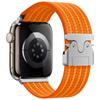 Эластичный ремешок URVOI для Apple Watch Ultra 2 1 Серии 10 9 8 7 6 5 4 SE Плетеный нейлоновый ремешок для iWatch браслет с парашютной пряжкой