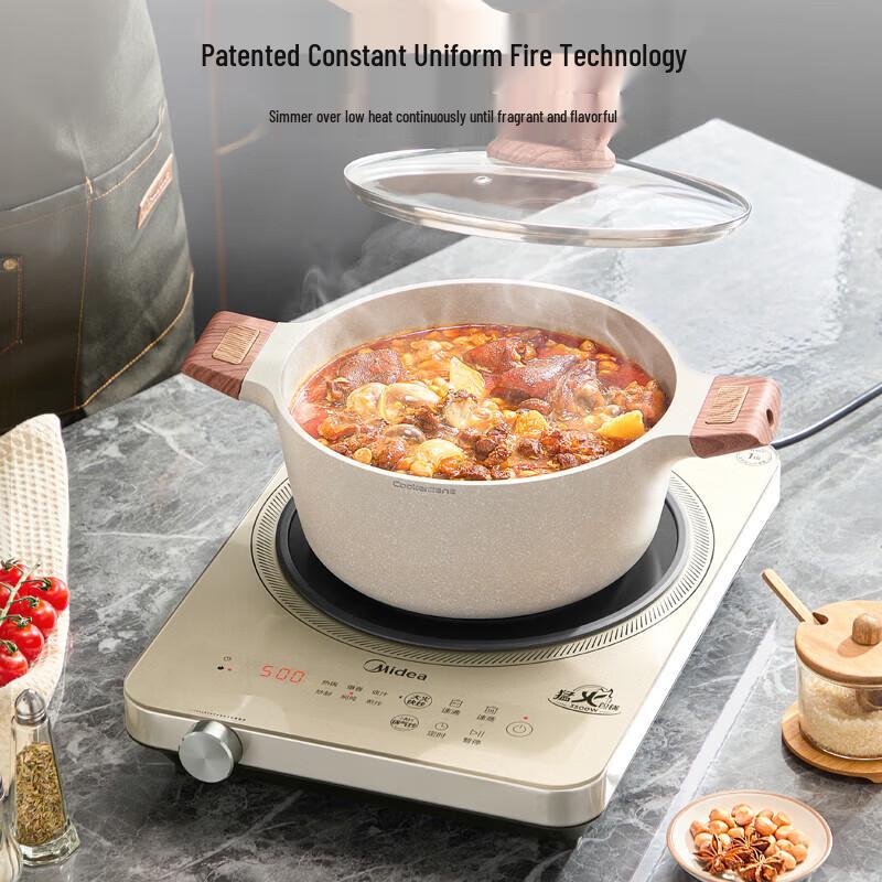 Midea Platinum Diamond 3500W Induction & Ceramic Cooktop