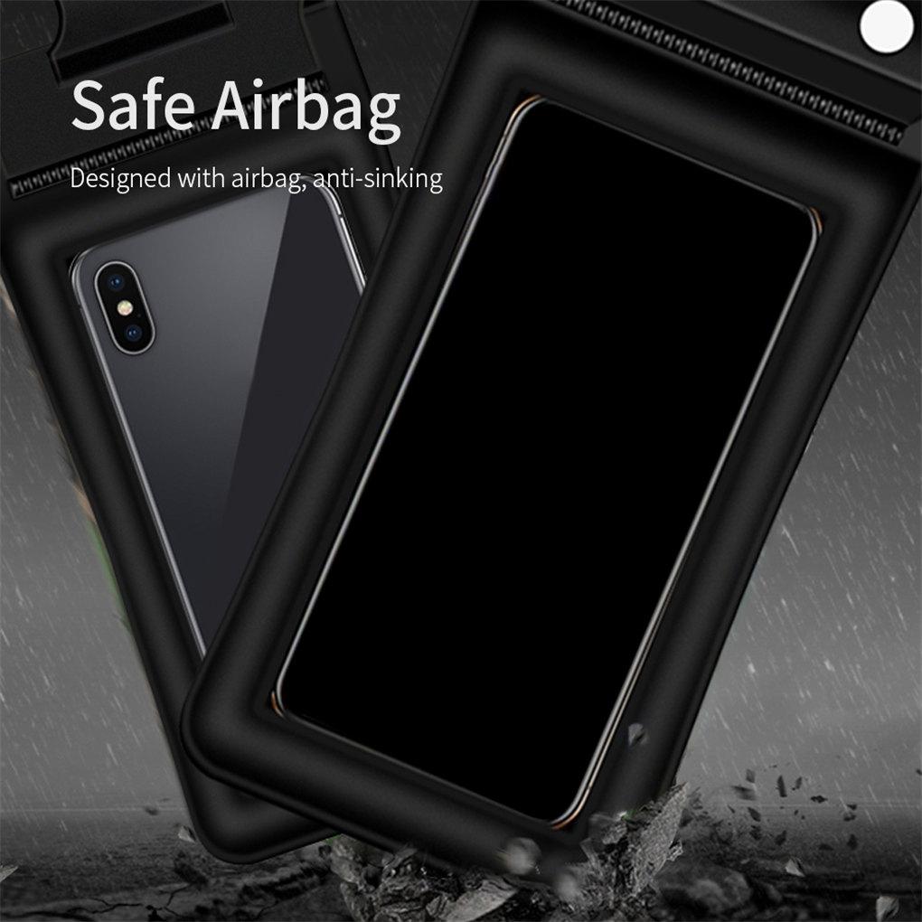 Waterproof Case For Smartphone 6\.5 3 Layer Sealing Phone Case Bag Protective Pouch Swimming Water proof Cover