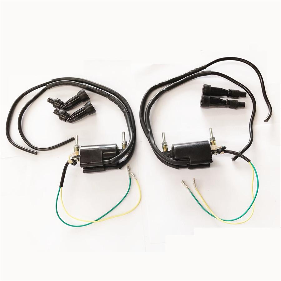 Комплект катушек зажигания 12 Вольт 12В для Kawasaki KZ Suzuki GS Honda CB 650 750 900