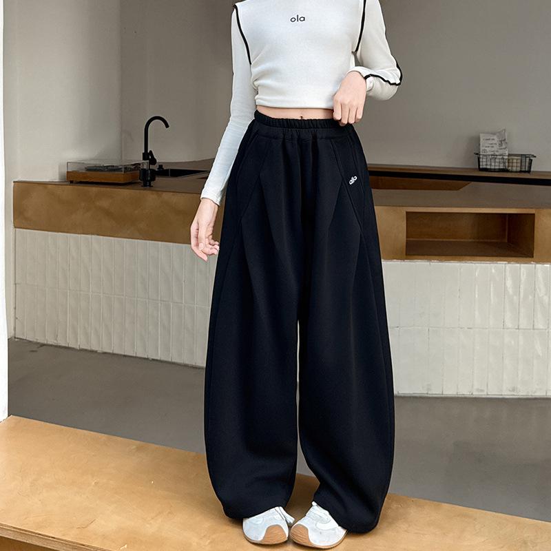 Girls' Fashionable Wide-Leg Pants - Autumn 2025 New Style