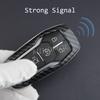 Для Ford Lincoln Чехол-цепочка для брелока автомобильного ключа из углеродного волокна Fusion Explorer Mustang Edge F-150 Mondeo MKC MKX MKZ Аксессуары