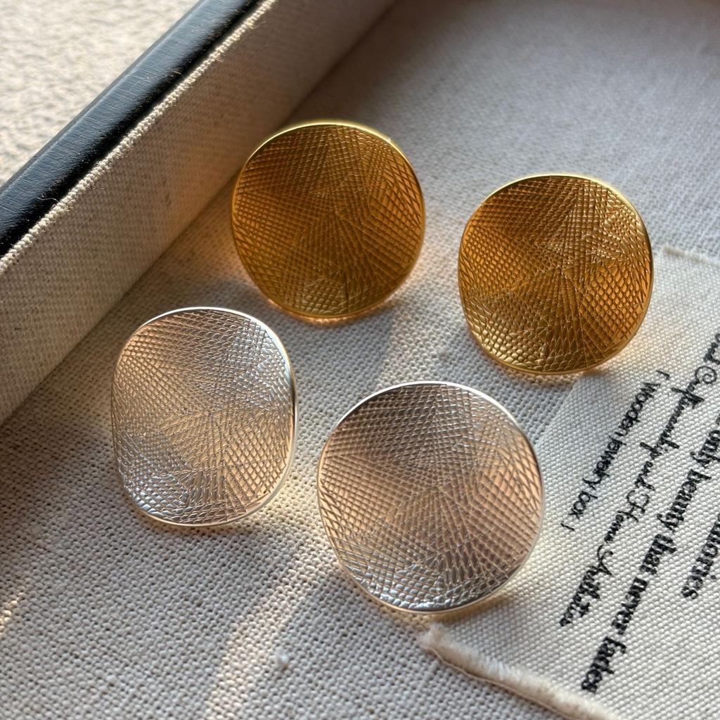 Серьги с текстурой, универсальная текстура, простые и модные, уникальные серьги-подвески, новые высококачественные и нишевые аксессуары