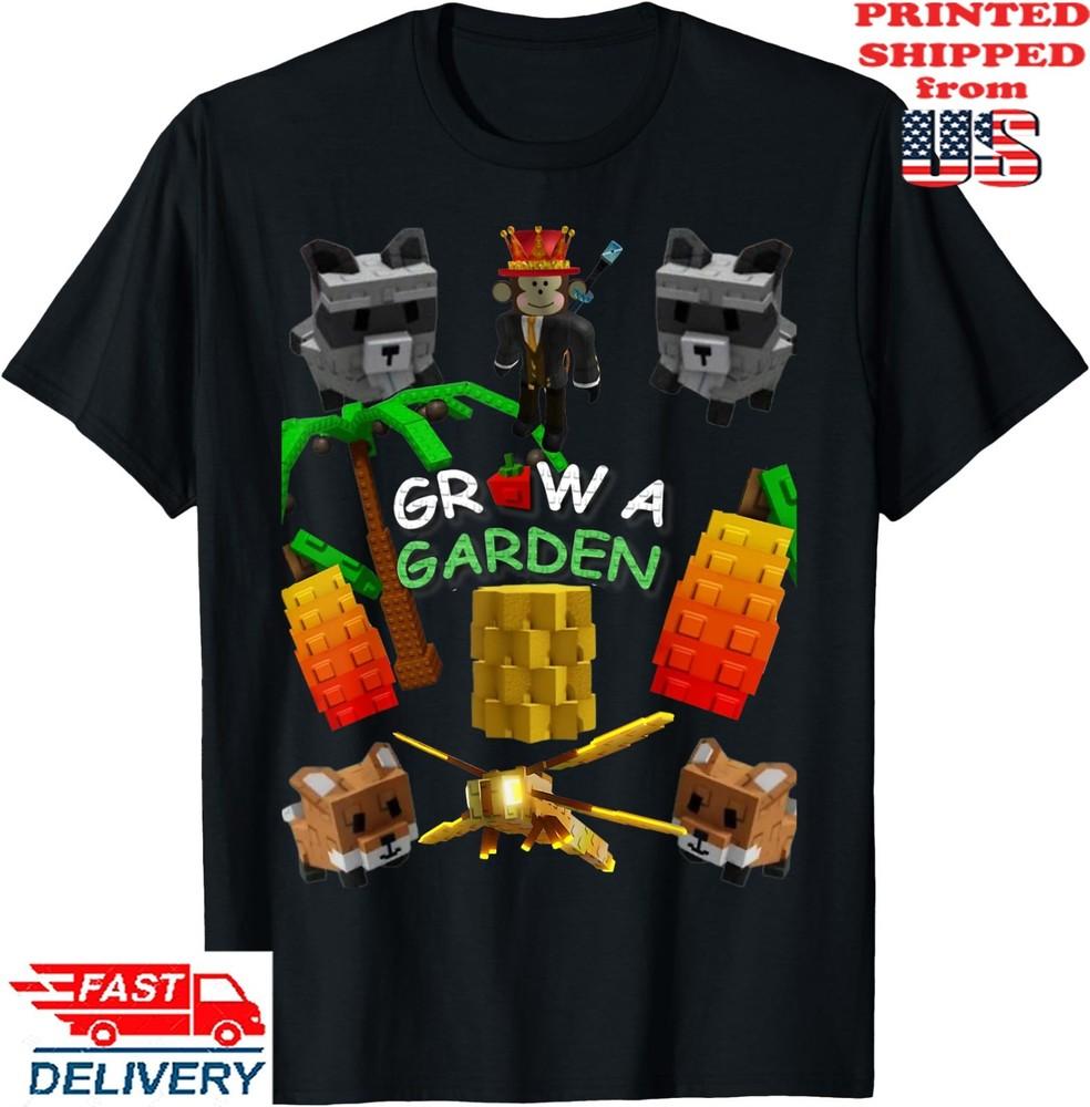 Игровой мерч Футболка для игры Grow a Garden, Унисекс футболка