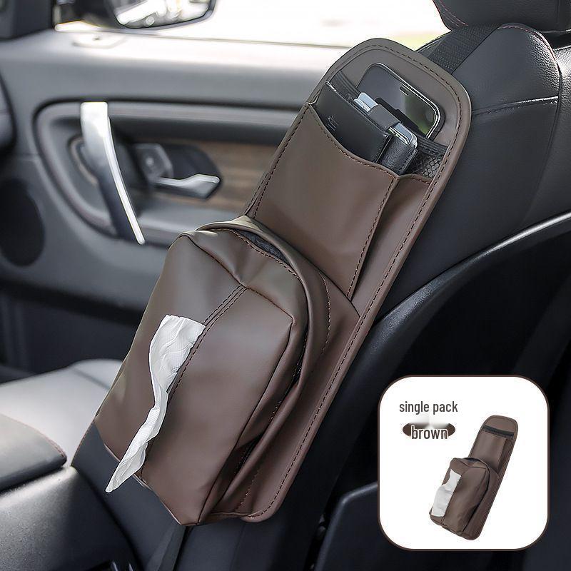 Боковой органайзер для сиденья и держатель для салфеток для BMW X3/X4/X5/X6/X7/3/5 Серии