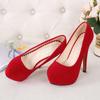 Fashion Comemore Sexy Platform High Heels Women's Leisure Heel Shoes 14cm Luxury Pumps Stilettos Shoes Footwear Woman 2025 Large Size 46