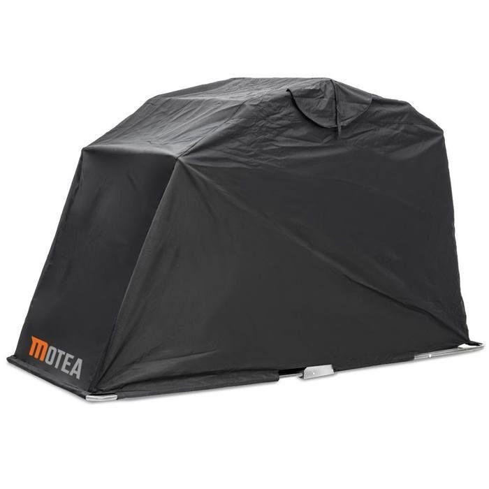 Garage pliable - Motoguard XL MOTEA - Noir - Nylon Oxford 600D - Protection pluie et UV