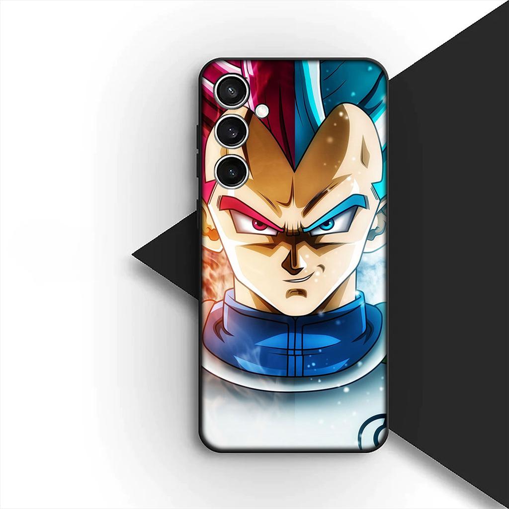 Cover for Samsung Galaxy S20 S22 S21 FE Ultra Plus A07 A17 A15 A16 A25 A57 A37 Casing Phone Case Comics Vegeta Dragon Gokus Ball