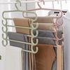 Pant Organizer For Closet Multi-functional Pants Rack Scarf Organizer Pants Rack Scarf Hanger Closet Space Saving Magic Pants
