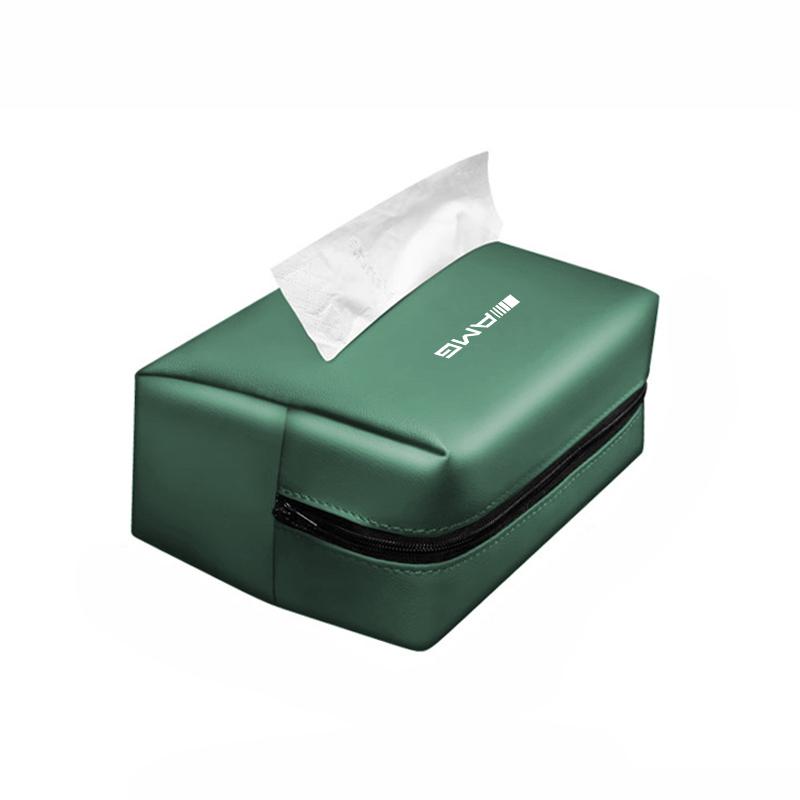 Car Tissue Storage Bag Sun Visor Seat Back Paper Towel Organizer For Mercedes Benz AMG W204 W205 W203 W211 W212 W210 W169 W206