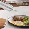 304 Stainless Steel Vinegar Cruet Bottle 150ml Liquid Condiment Holder  Hotel Use