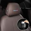 KWYP9 Hot Car Seat Headrest Cover Anti-dirty Neck Pillow Protector Accessories For BMW E46 E90 E60 F10 E39 F30 E30 G30 E53 F31 G2