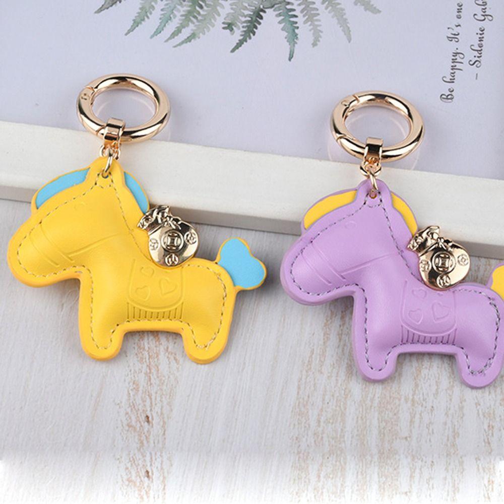 ПУ кожа ПУ лошадь брелок для переноски денег карман сумка подвеска ПУ кожа вешалка для мужчин