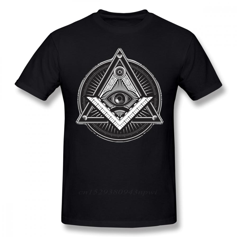 Illuminati T Shirt Illuminati Tshirt Classic Short Sleeves Tee Shirt Graphic 3xl Male Funny 100 Cotton Tshirt