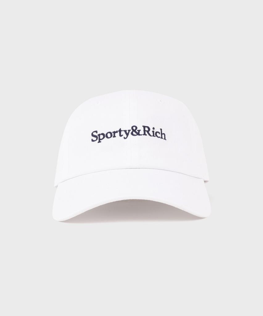 Кепка SPORTY&RICH с логотипом Serif - Белый R265Aoh011