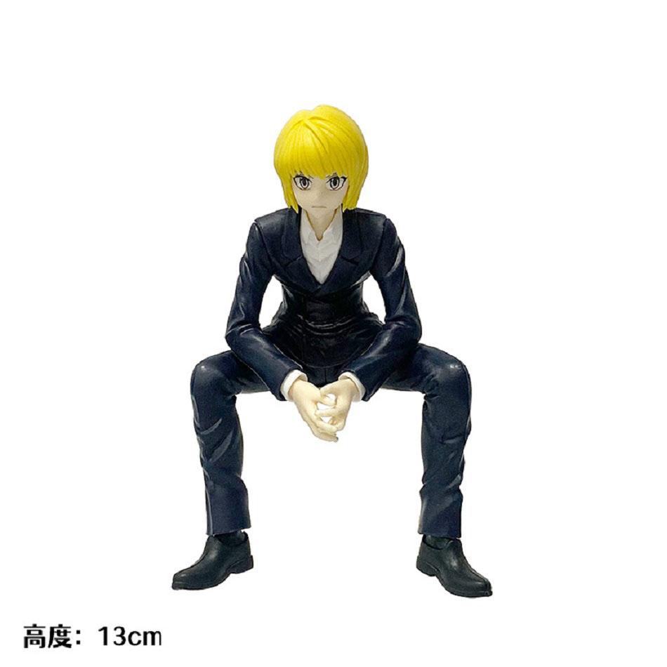 HUNTER×HUNTER Anime Figure GON·FREECSS Action Figure Killua Kurapika Toys 11-19cm PVC Model Car Ornament Decor Toy Doll Gifts