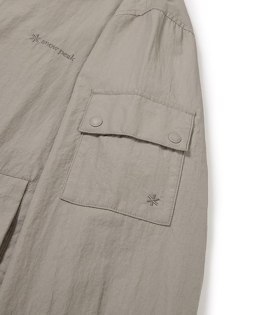 Бомбер Snowpeak Apparel с тканой нашивкой (S24Fmtwb36) Туманно-серый