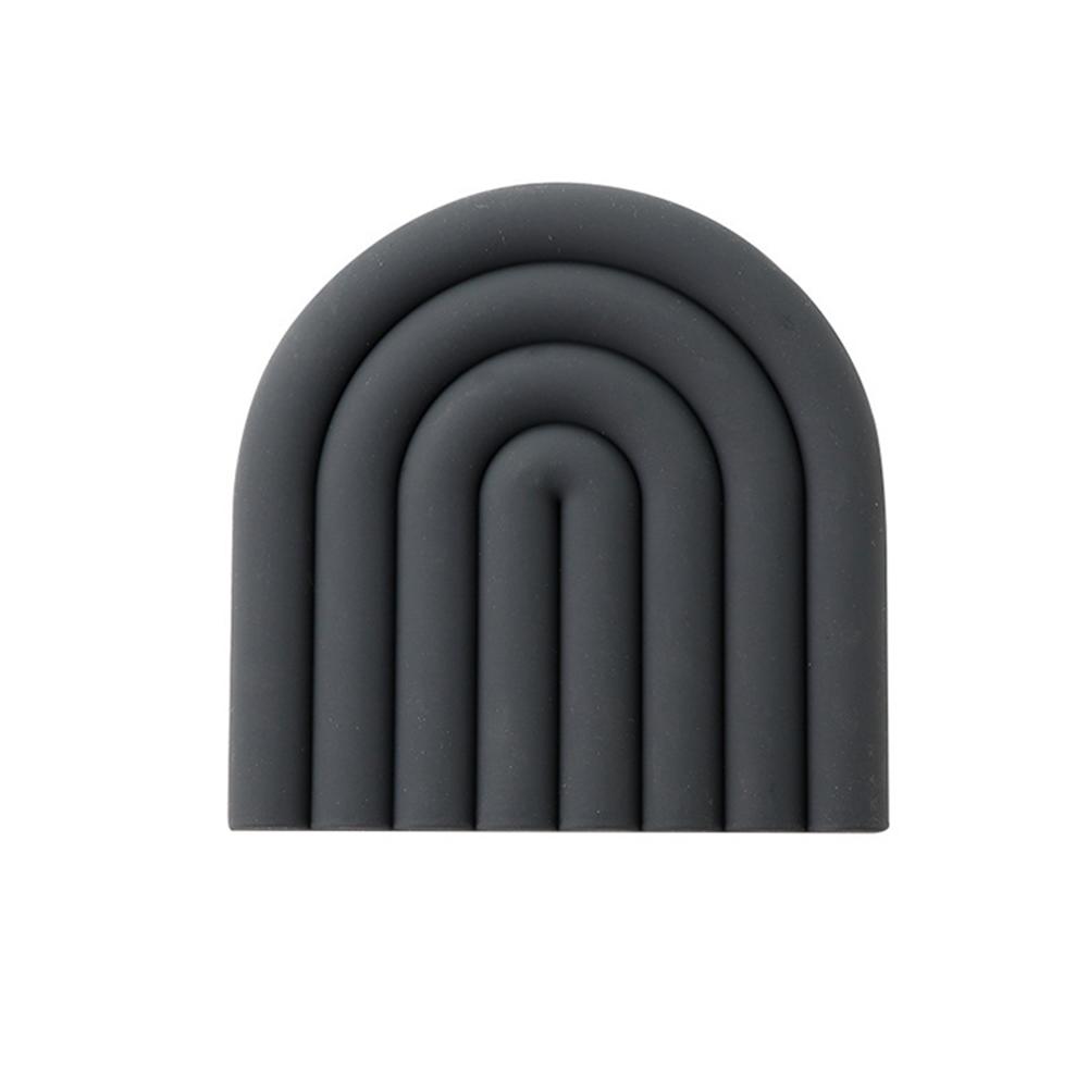 U-образный теплоизоляционный коврик, высокотемпературные бытовые подставки под миски и тарелки, силиконовый анти-гладильный коврик, коврик для стола, подставка под приборы