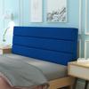 Modern Solid Color Soft Headboard Cover High Rebound Sponge Cushion Removable Washable Waist Cushion Pillow Bed Head Cover