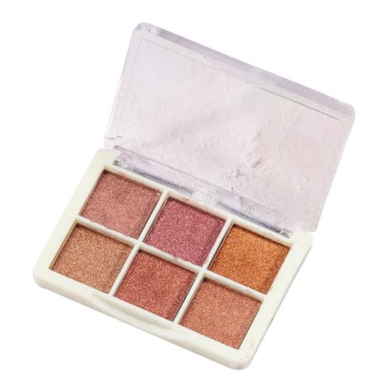 1 набор блестящих пудр для ногтей DIY 6 цветов светящийся твердый пигмент для ногтей порошок