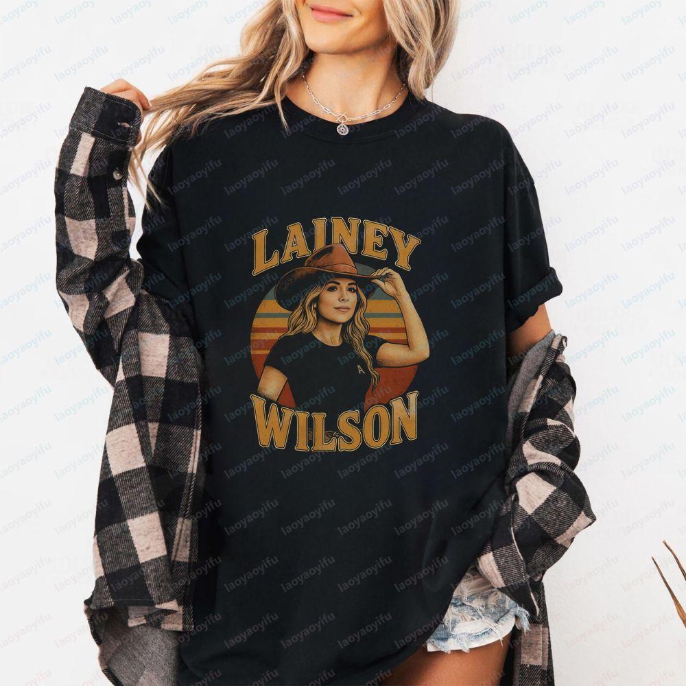 Lainey Wilson - Country Pop Summer Casual Multi-Purpose Short-Sleeved T-Shirt for Both Men and