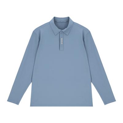 VOLVIK GOLFWEAR Мужская футболка с длинным рукавом и перфорированным воротником Vmtsq385_Dl