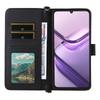 For Doogee Note 58 Pro/Note 58 Wallet Case with Shoulder/Wrist Strap Leather Phone Cover Stand