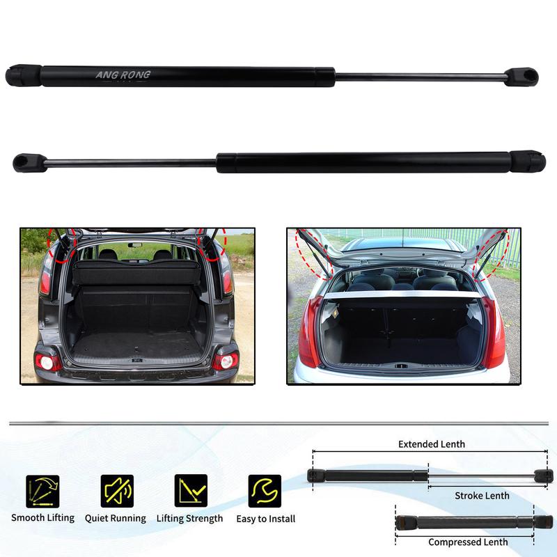 2x Газовые стойки пружины для задней двери багажника Citroen C3 I FC FN MK1 02-09 Поддержка Лифтер 8731K9 9639853880 8731G3