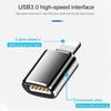 3colors Aluminum USB Type C Adapter Male To USB 3.0 Female OTG Cable Converter Portable TypeC Port Adapter For Smartphone
