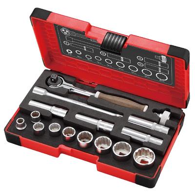 Набор торцевых ключей Woody Swivel Grip inch Drive Non-Slip 3/8 (9.5mm) 16шт. HRW3005M-SW