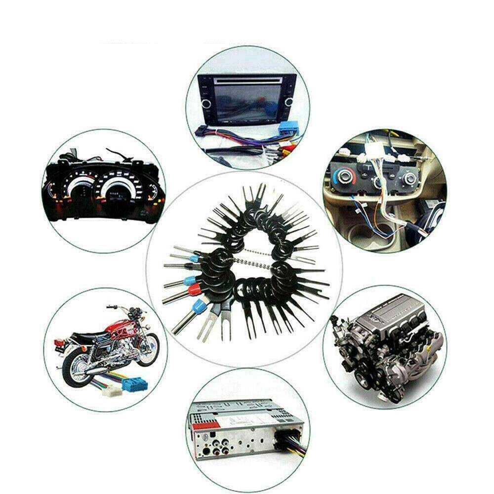 Kit Crimp Connector Terminal Removal Tools Car Hand Repair Tool Pin Extractor Kit Needle Retractor