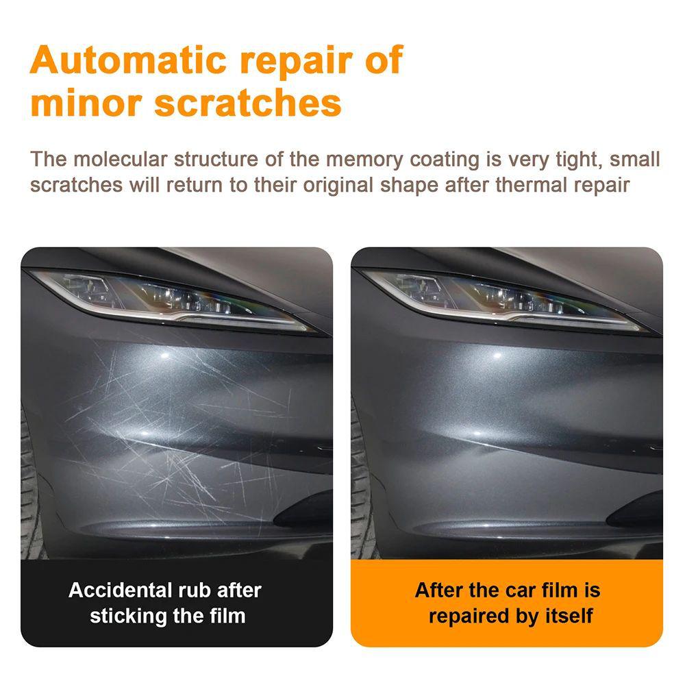 Tesla Model 3 Facelift Invisible TPU Car Wrap – Paint Protection Film for 24 Cross-Border Models