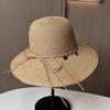 New Colorful Shell Decoration Seaside Vacation Straw Hat Ethnic Style Sun Protection Beach Hat Women's Summer Fashion Sun Hat