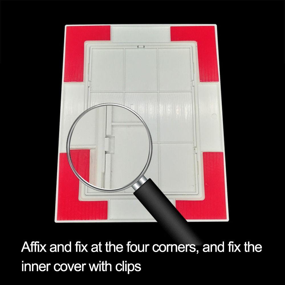 Flush Universal Easy-Snap Inspection Hole Hatch Decoration Access Panel Wall Ceiling Hole Cover