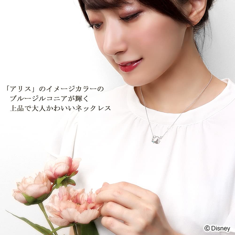 Disney Limited Quantity Alice in Wonderland Ожерелье Официальный Товарный Силуэт [Shinjuku Ginnokura] Женский