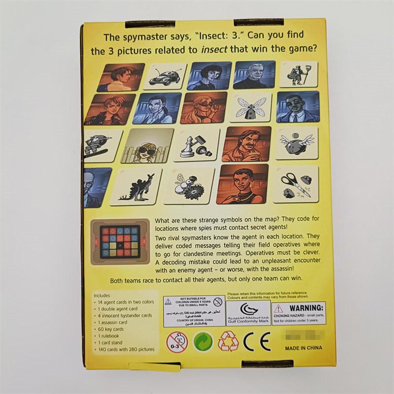 Английское издание игры в слова Codenames Anti-Human: Настольные игры и головоломки для непринужденных вечеринок