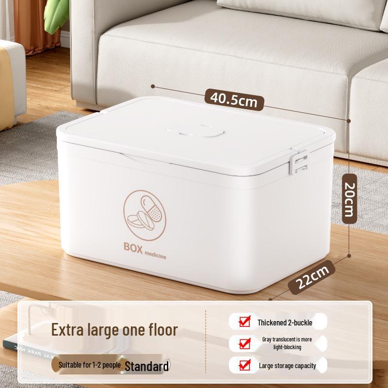 Портативный многослойный ящик для лекарств: Бытовой аварийный набор для хранения первой помощи