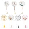 Handheld Chinese Style Fan Chinese Style Silk Fan Classical Embroidery Fan  Photography Prop