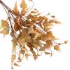 CV22198-4 Thistle Artificial Flowers Branch Complementary Bouquet Thistle Leaves Cemetery Decoration